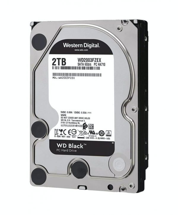 HDD 3.5" DE 2TBN + BAHIA HP, WD BLACK 7200RPM - Image 2